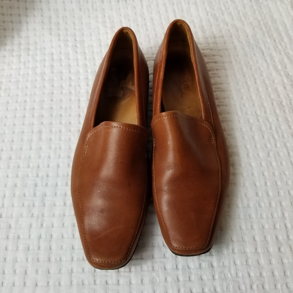Timberland Women's Leather Slip On Brown Loafer